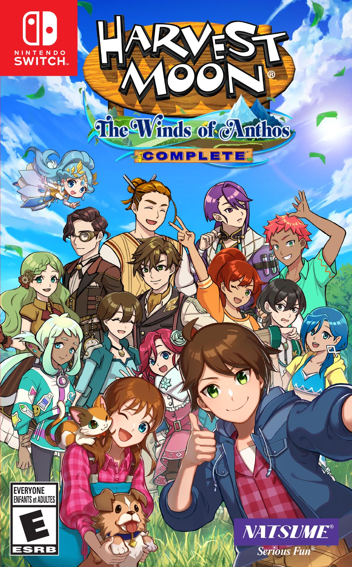 Amazon.com: Harvest Moon: The Winds of Anthos Complete - Nintendo